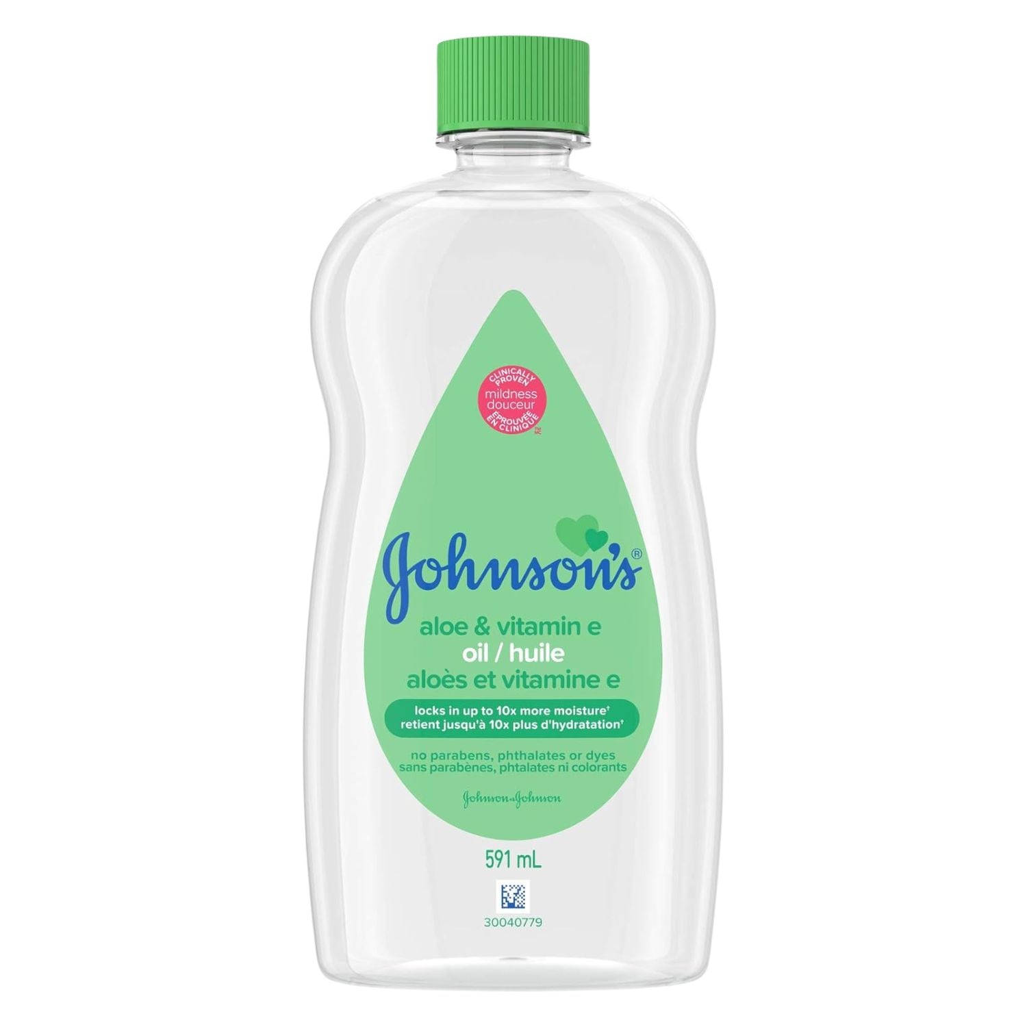 Aloe and Vitamin E Baby Oil, 591-mL Q9F8 - product image 1