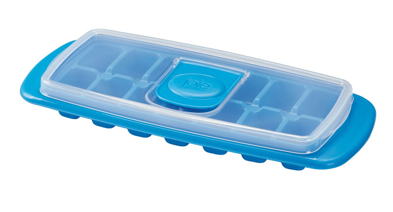 No-Spill Plastic Ice Cube Tray with Flip and Fill Tab, Assorted T0F6