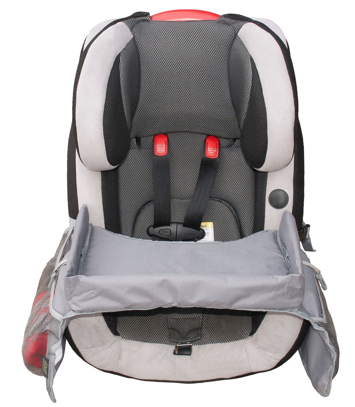 Soft Car Seat Travel Tray Organizer, Grey P4H1 - product image 1