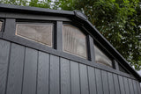 Apex Resin 2-Door Outdoor Storage Shed with Full Length Skylight, Grey, 10-ft x 11.5-ft W2Y3 - product image 5