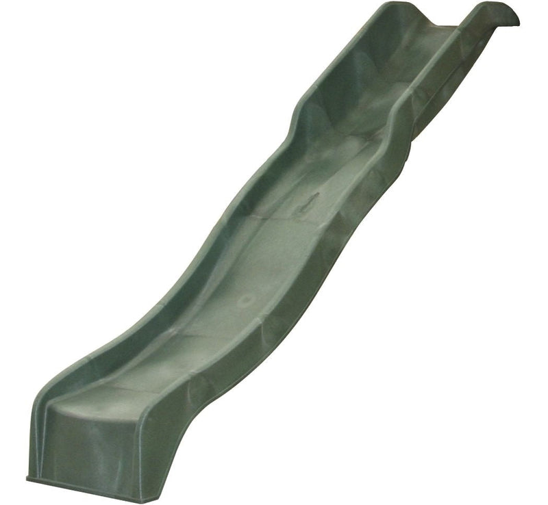 Outdoor Plastic Wave Slide, Green, Ages 3 -10 M8T2