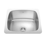 Utility Single Stainless Steel Laundry Sink, 20x18-in A6C4 - product image 1