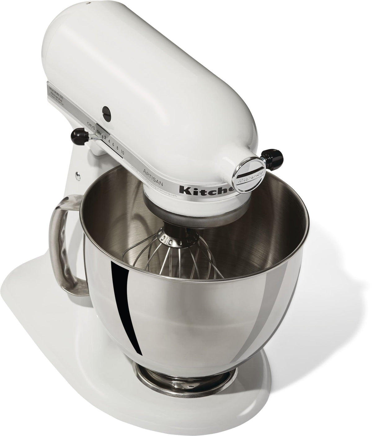 Artisan Series 5-Quart Tilt-Head Stand Mixer, White T4S7 - product image 4