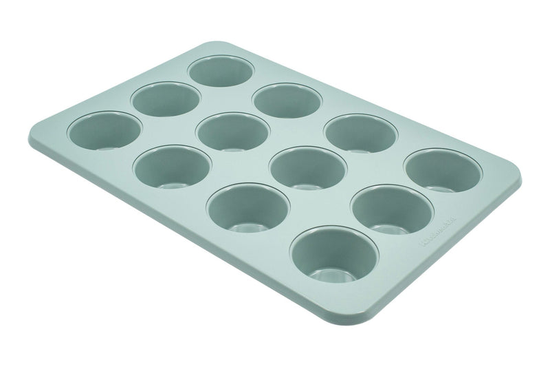 Cardamom Non-Stick Steel Muffin Pan, 12-Cup Z7A8