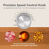 Single Blender with Jar, Precision Control, Black H1P8 - product image 6
