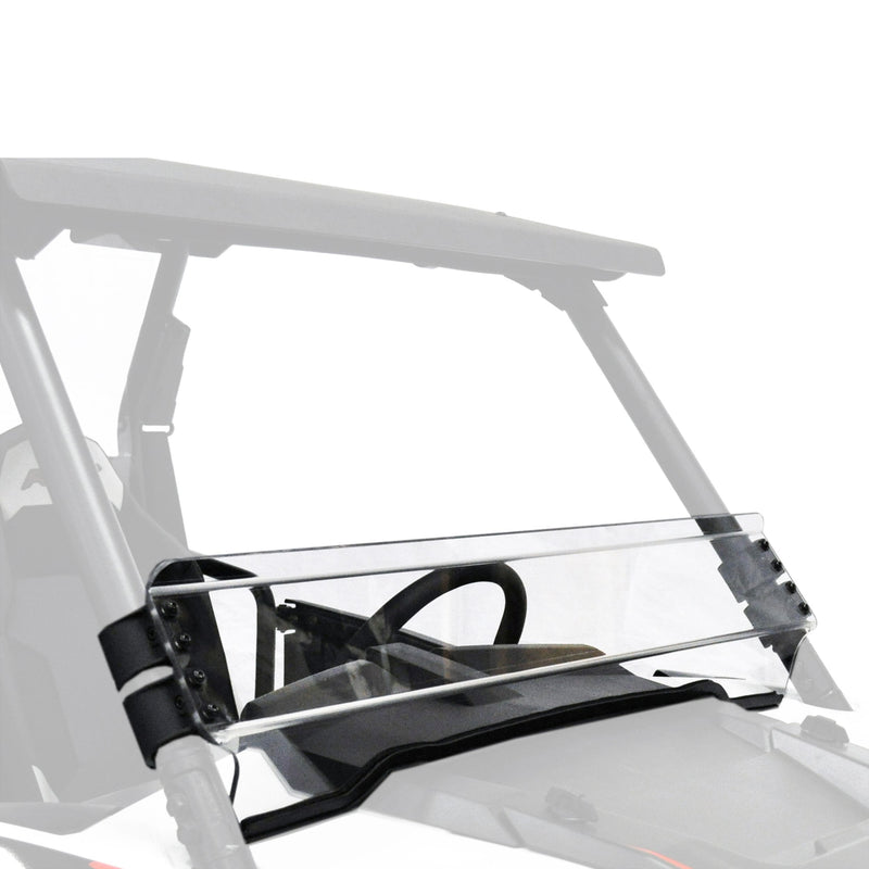 Uncoated Half Fixed Windshield, RZR1000 V0M5