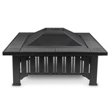 Square Wood Burning Fire Pit in Black, 34-in N6G7 - product image 2
