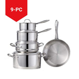 Avanti Stainless Steel Cookware Set, 9-pc Q0G5 - product image 2