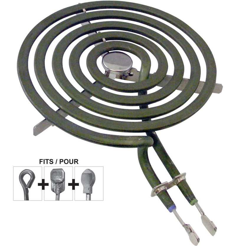 62476 GE Surface Stove Top Element, 1325W, 240V, 6-in M5Y4