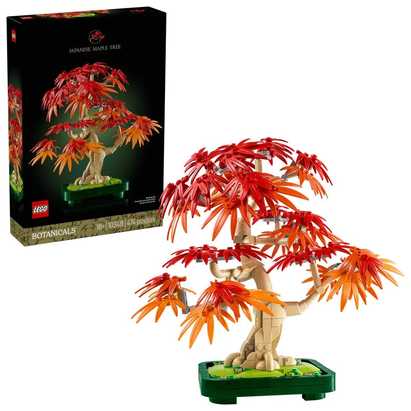 Botanicals Japanese Red Maple Bonsai Tree - 10348, 474-pcs, Ages 18+ V2L9