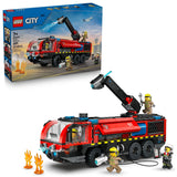 City Airport Fire Truck Building Set - 60499, 691-pcs, Ages 7+ B5C4 - product image 1