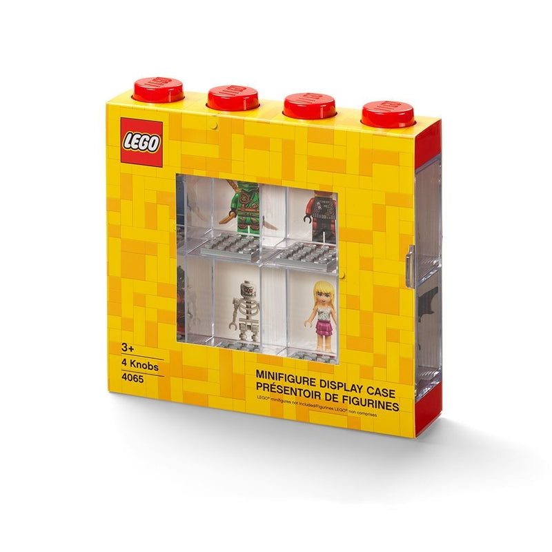 Minifigure 8-Figure Blue Display Case for Ages 5+ E9T6