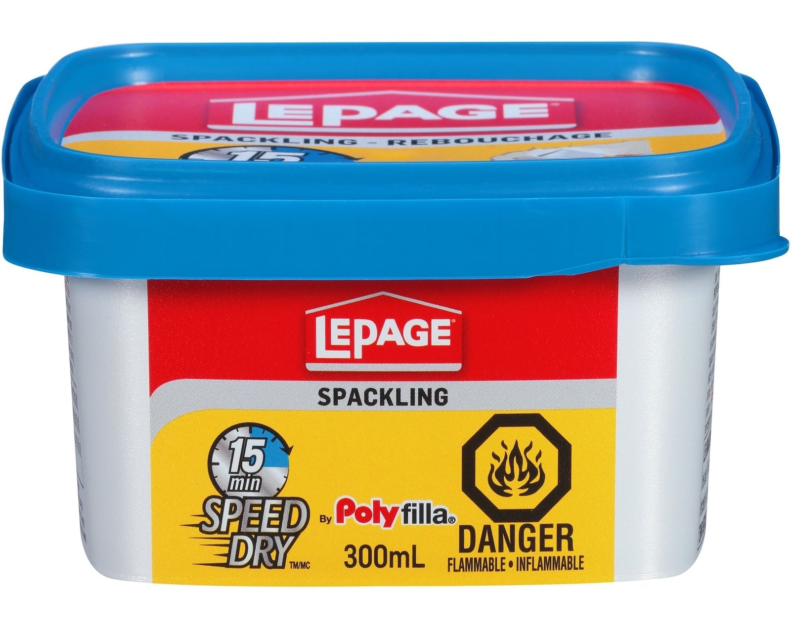 Polyfilla 15-Minute Speed Dry Spackling, Wall Hole/Crack Repair Filler, 300-mL P2H6 - product image 1