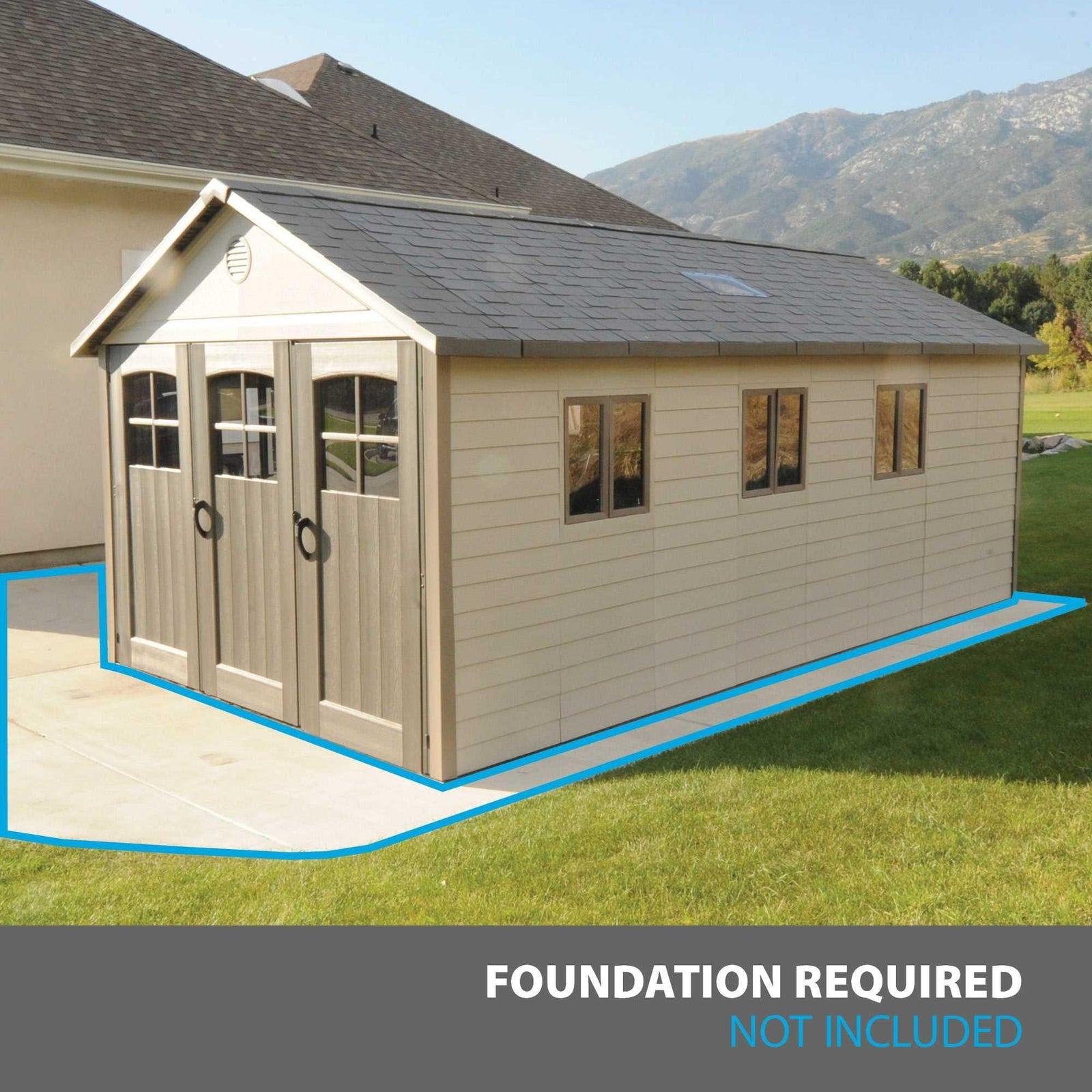 Outdoor Storage Shed, 11-ft x 21-ft N2T4 - product image 3