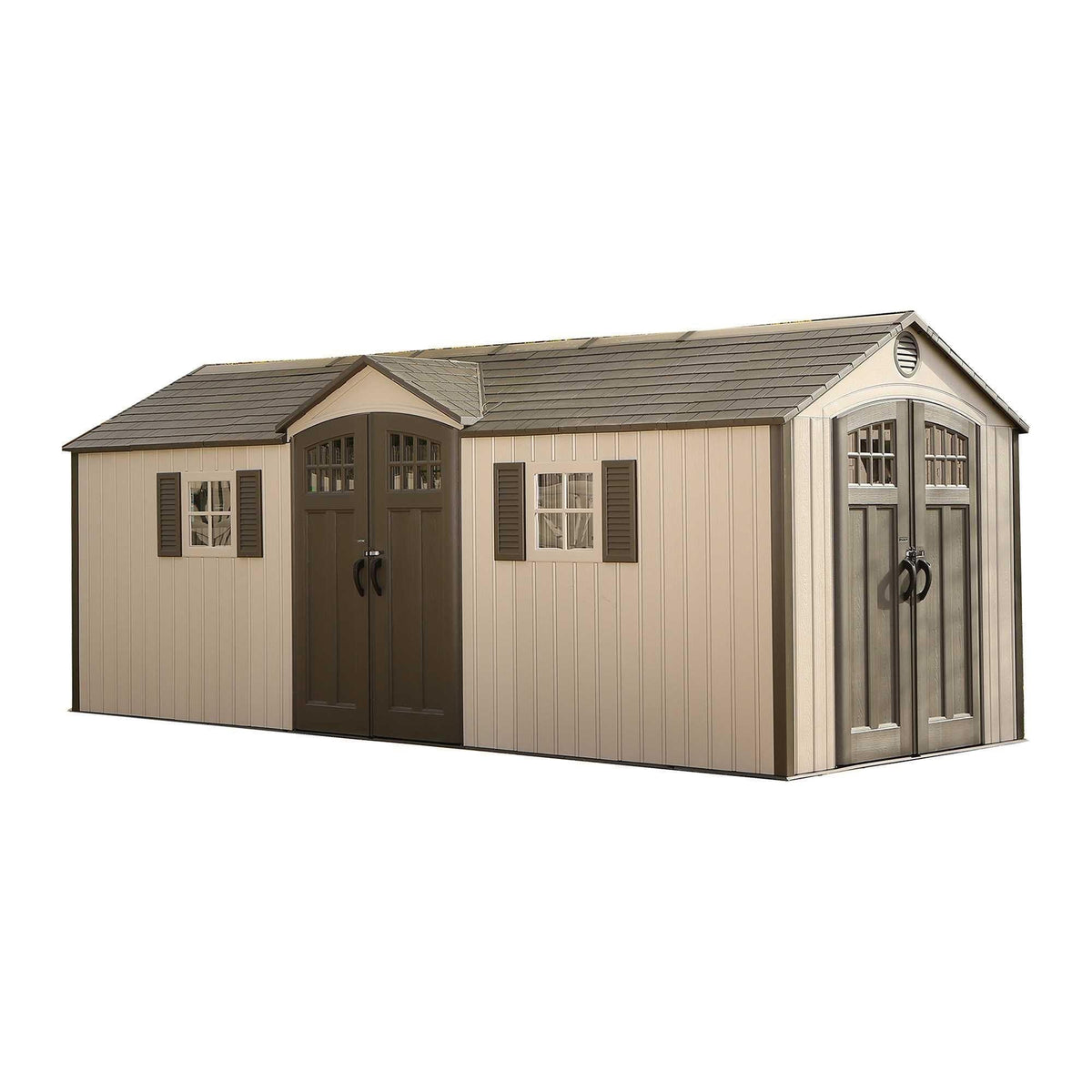 Outdoor Storage Shed with Dual Side Entry, 20 x 8-ft O7M1 - product image 1