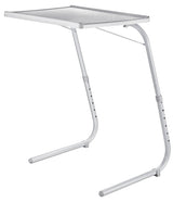 Kleen Tilt-a-Table Portable Height Adjustable TV Tray/Laptop Table, White U9V1 - product image 2