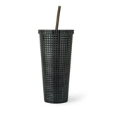 710-mL BPA-Free Iridescent Studded Textured Tumbler N1O0 - product image 1