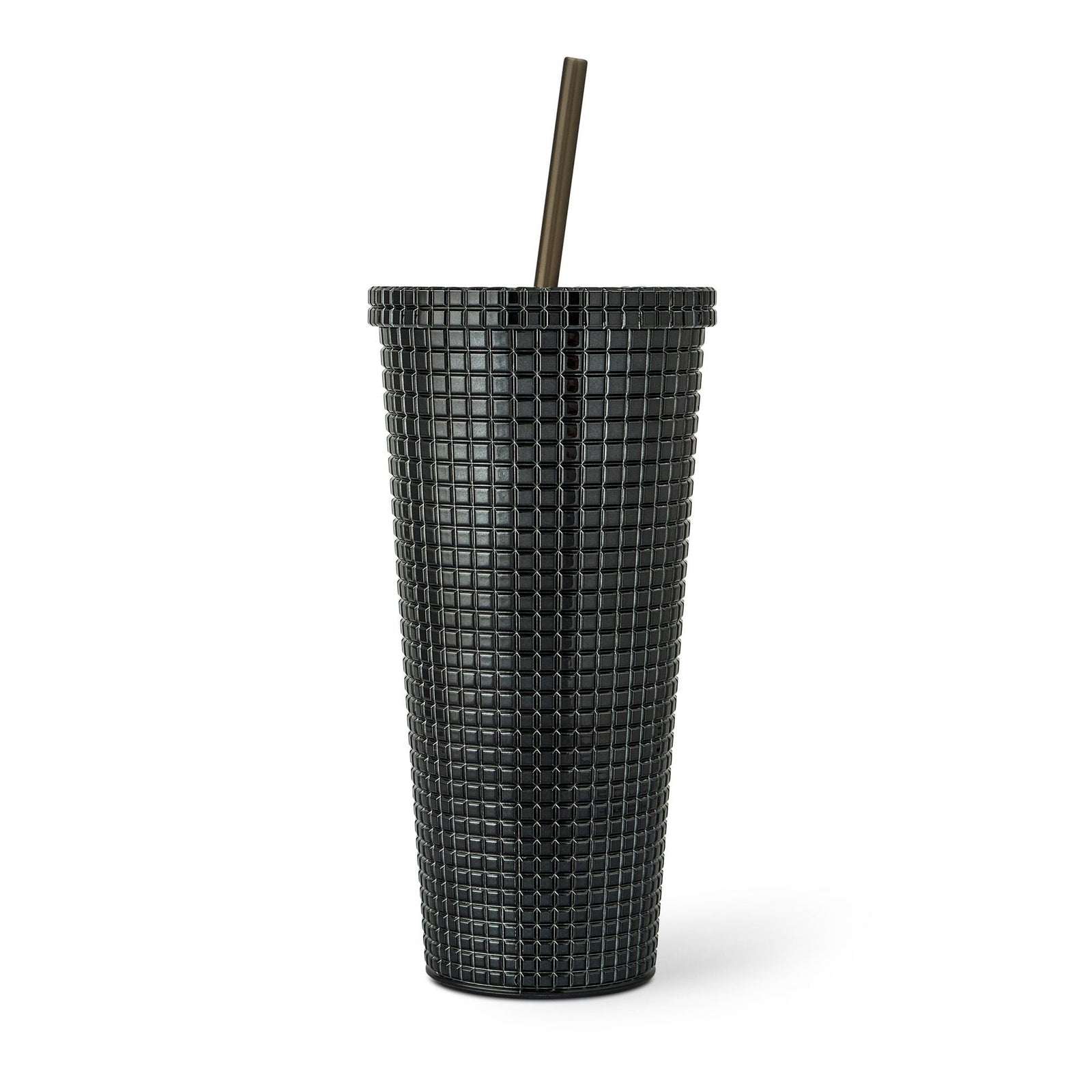 710-mL BPA-Free Iridescent Studded Textured Tumbler N1O0 - product image 1