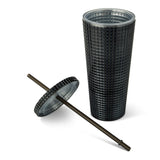710-mL BPA-Free Iridescent Studded Textured Tumbler N1O0 - product image 2