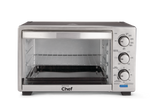 Convection Toaster Oven with 4 Functions, Stainless Steel, Black, 6-Slices Y4S6 - product image 1