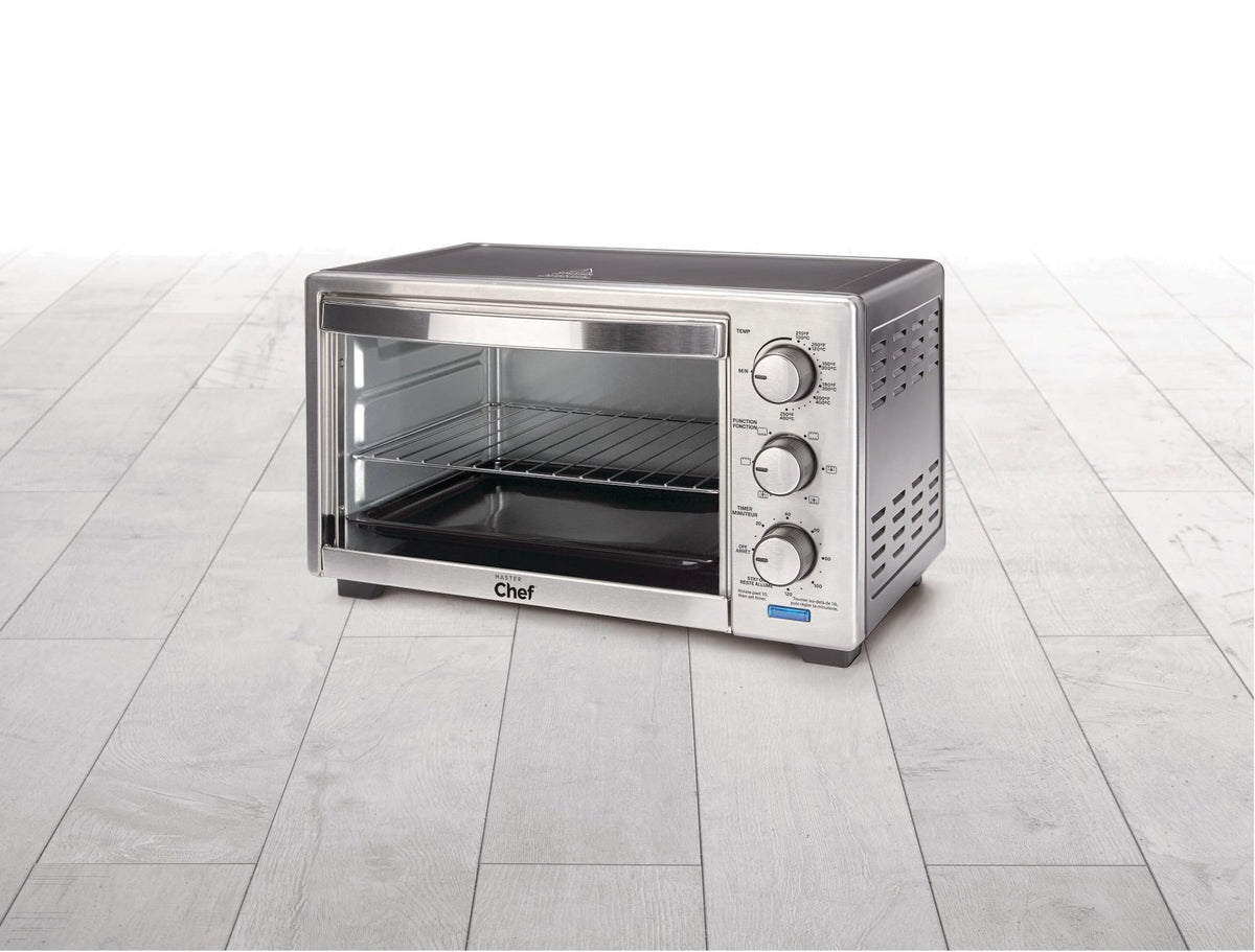 Convection Toaster Oven with 4 Functions, Stainless Steel, Black, 6-Slices Y4S6 - product image 6