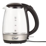 Cordless Electric Kettle with Blue Light, Glass, 1.7L R5G8 - product image 1