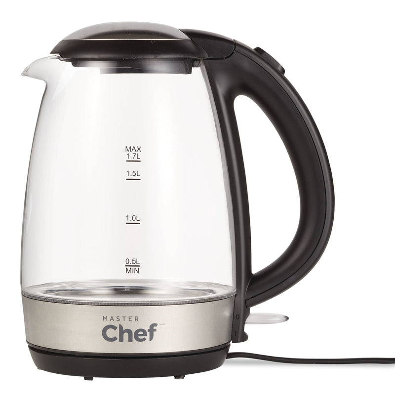Cordless Electric Kettle with Blue Light, Glass, 1.7L R5G8