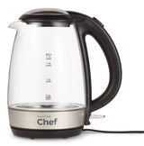 Cordless Electric Kettle with Blue Light, Glass, 1.7L R5G8 - product image 2