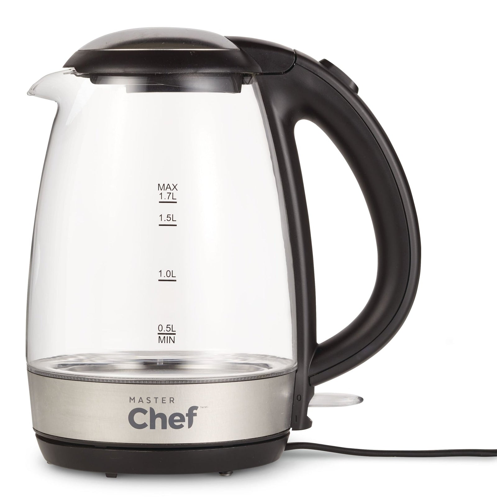 Cordless Electric Kettle with Blue Light, Glass, 1.7L R5G8 - product image 2