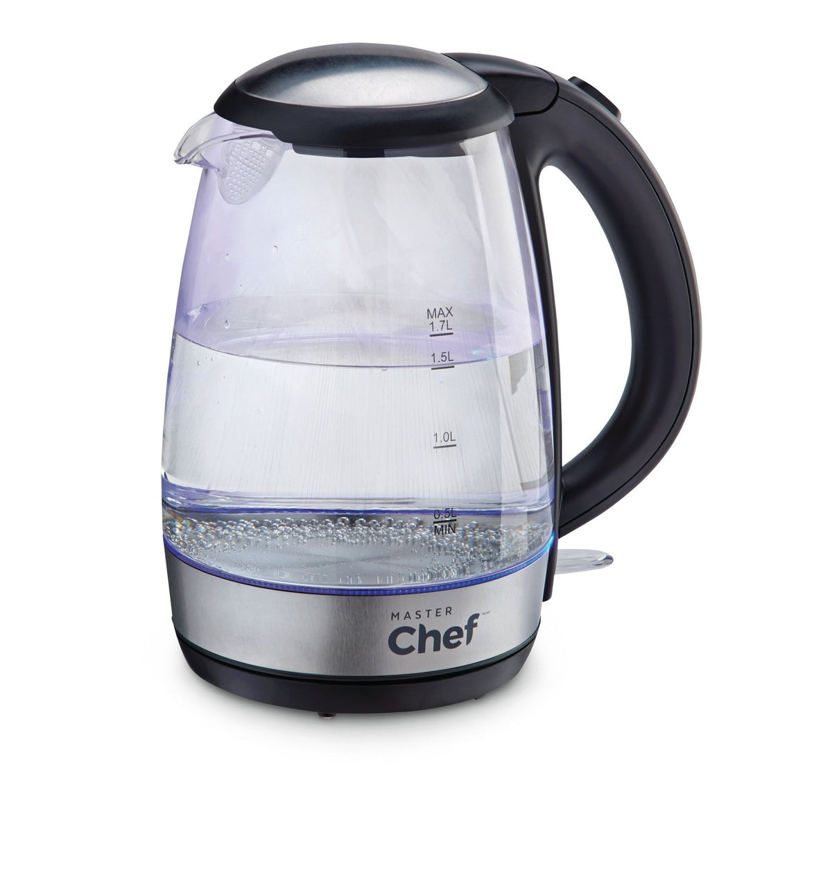 Cordless Electric Kettle with Blue Light, Glass, 1.7L R5G8 - product image 3