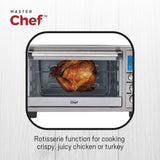 Digital Convection Toaster Oven with 10 Functions, Stainless Steel, 6-Slices K7C1 - product image 5