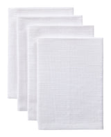 Essential Cotton Dining Napkins, White, 17-in, 4-pk Y6D7 - product image 1