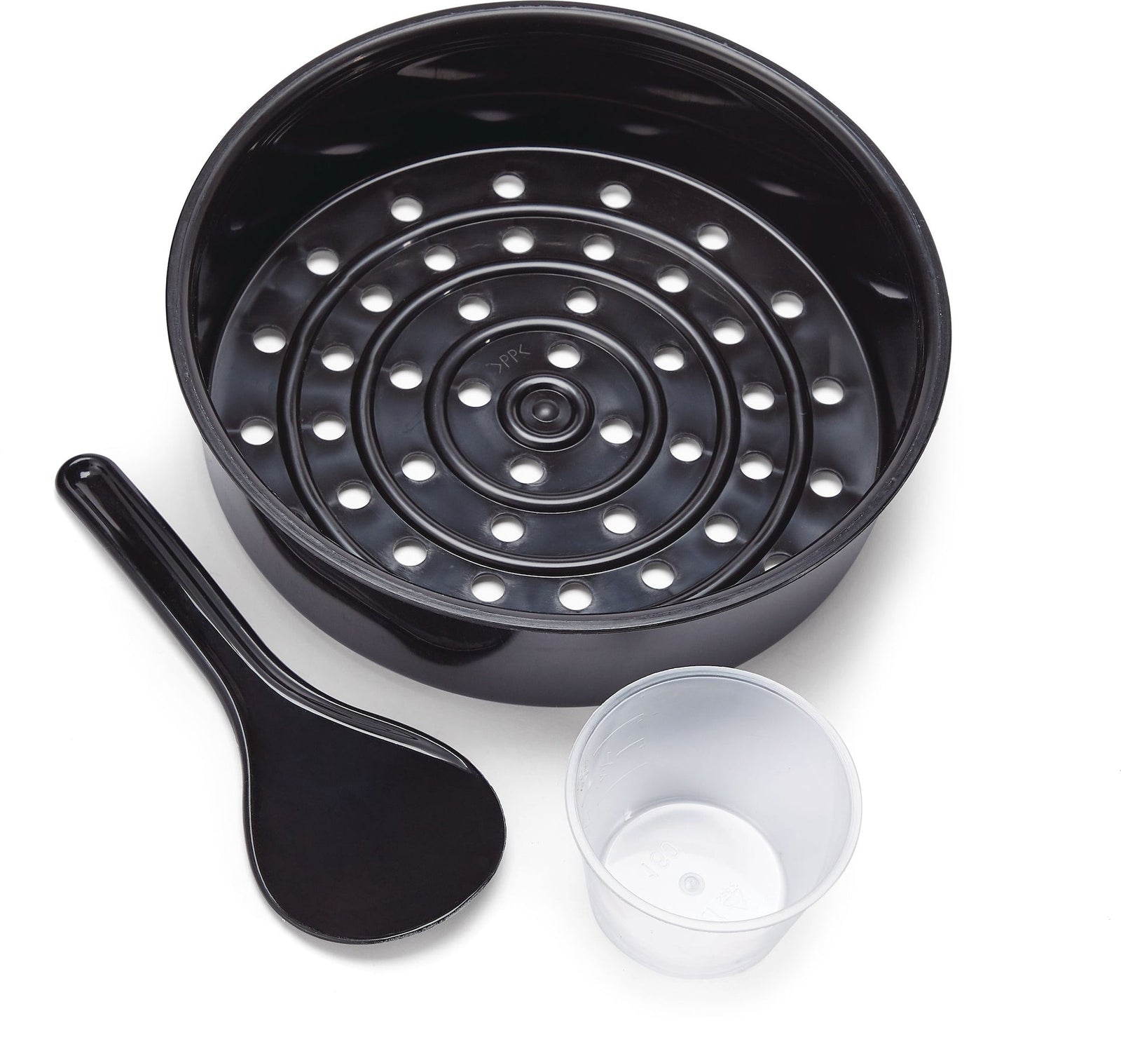One-Touch Non-Stick Rice Cooker & Steamer, Black, 20 Cups H9N3 - product image 5