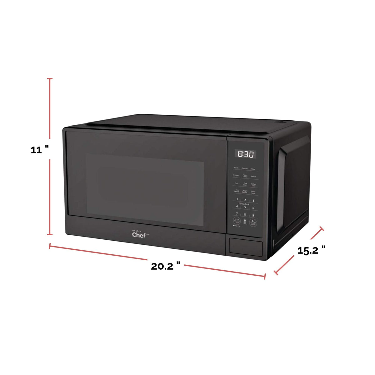 Matte Microwave, Black, 1.1-cu-ft Y0W1 - product image 5