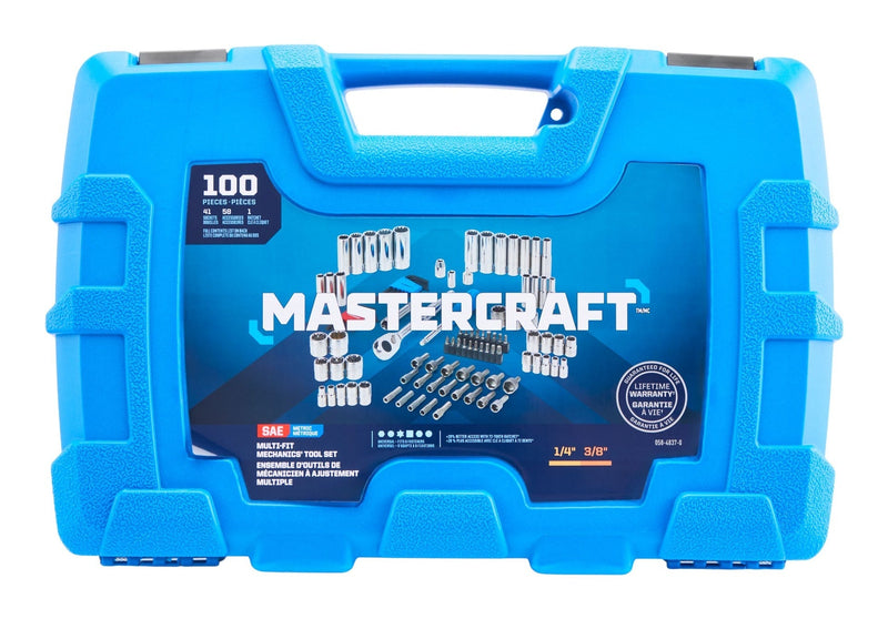 100 Piece Multi Fit Socket Set S3X6
