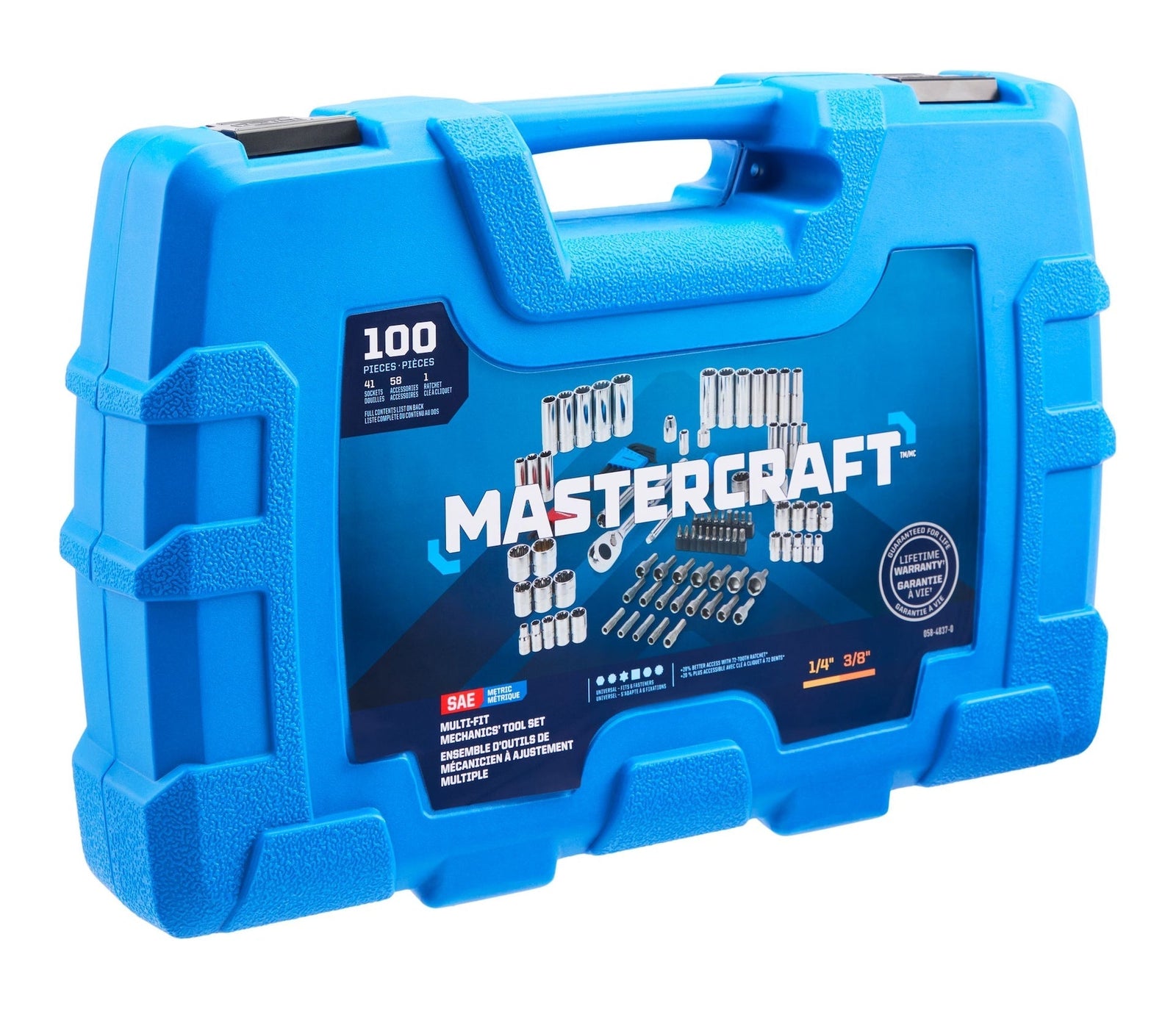 100 Piece Multi Fit Socket Set S3X6 - product image 2
