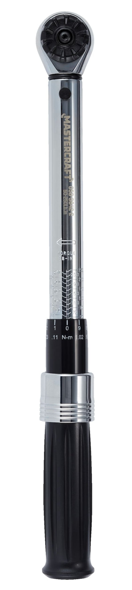 3/8-in Drive Torque Wrench, 50-250 in-lbs H8E4