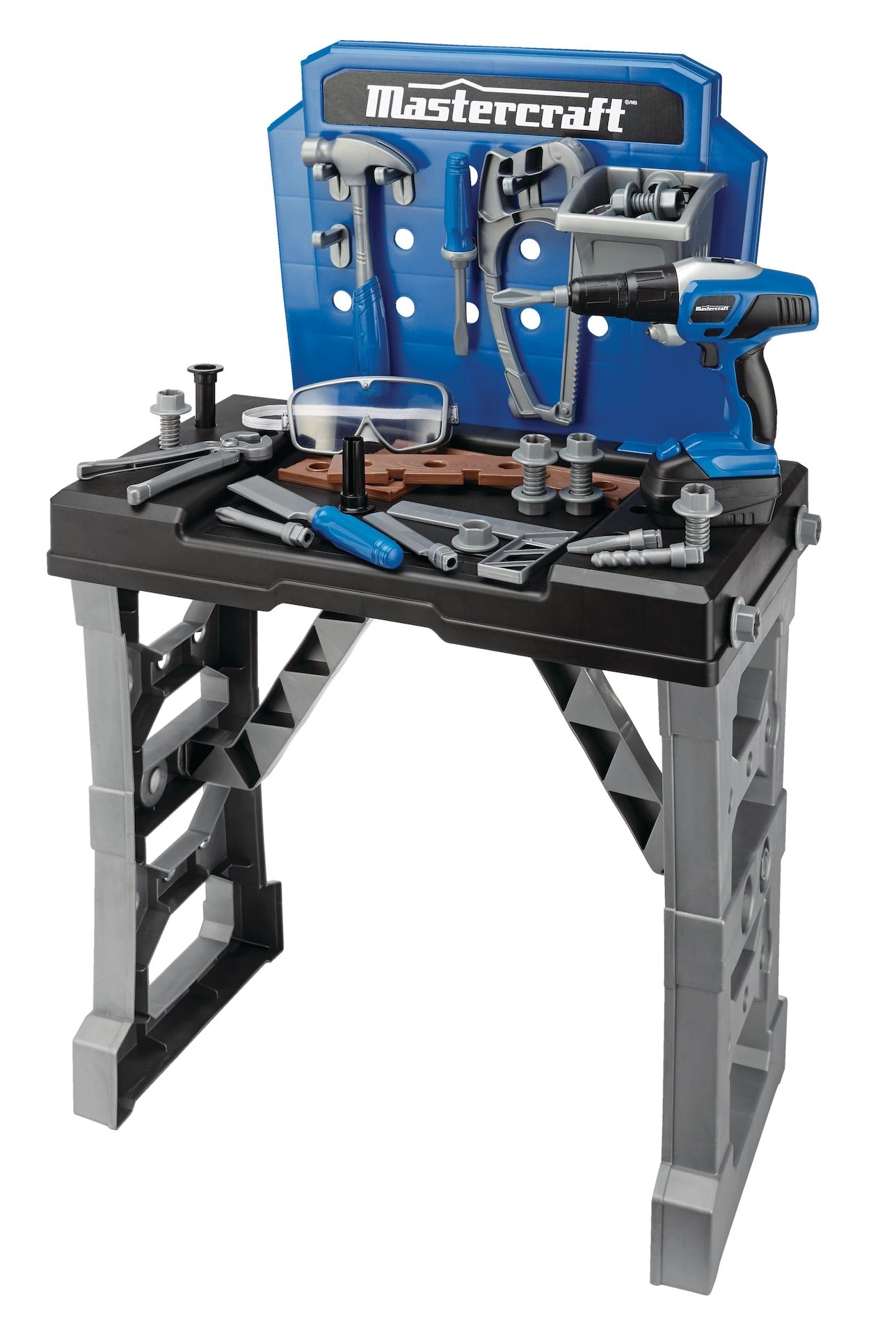 Deluxe Toy Tool & Work Bench withBattery Operated Drill For Kids, Ages 3+ D7B6 - product image 1