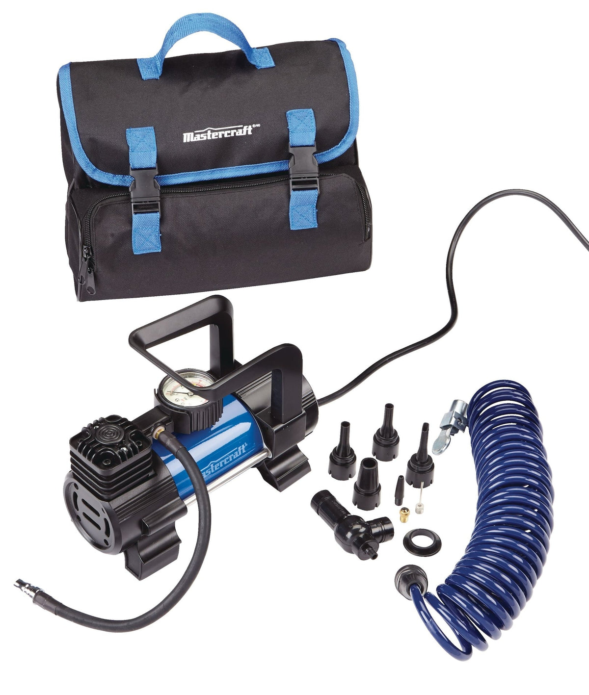 Portable 120V Inflator with Built-in Analog Pressure Gauge R0R8 - product image 3