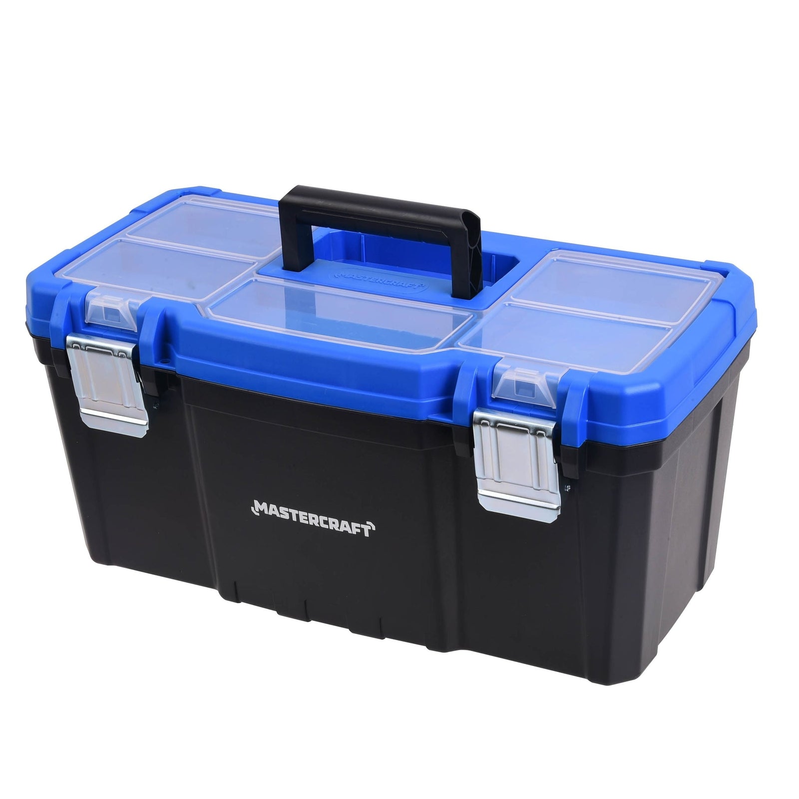 Portable Plastic Tool Box with Removable Tray & Tray Top, Blue, 19-in, Jumbo Hex Key Set/Allen Wrench Set, Metric, High... R4M8 - product image 1