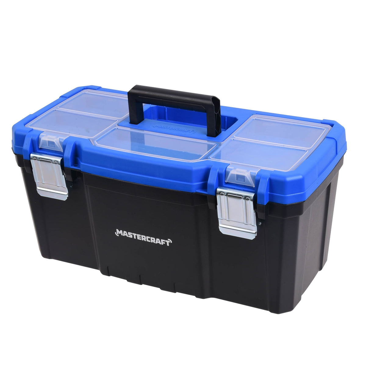 Portable Plastic Tool Box with Removable Tray & Tray Top, Blue, 19-in, Jumbo Hex Key Set/Allen Wrench Set, Metric, High... Z2S4 - product image 1