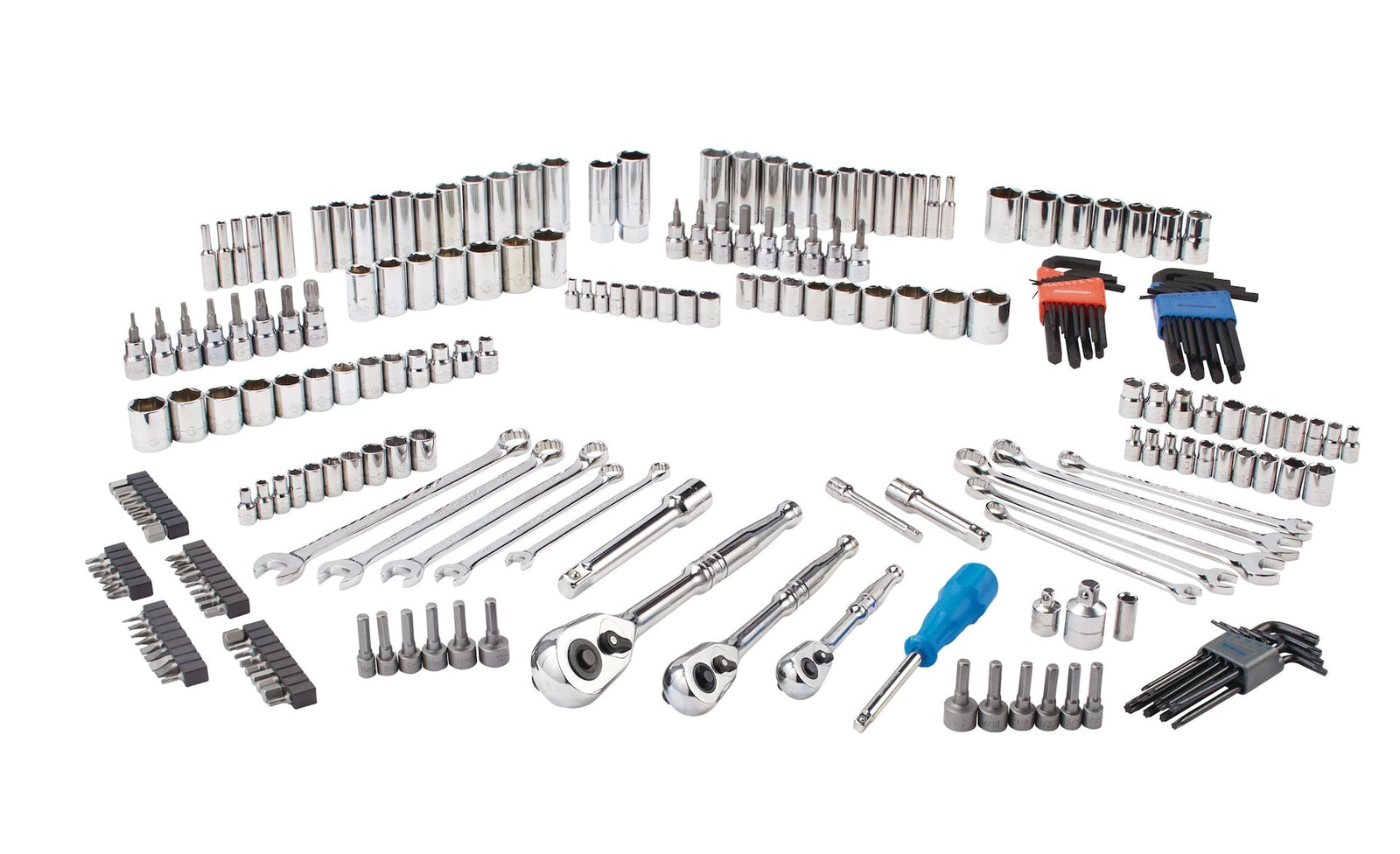 Socket Set, 233-pc, SAE / Metric, Nickel-Chrome Plating X8I5 - product image 7