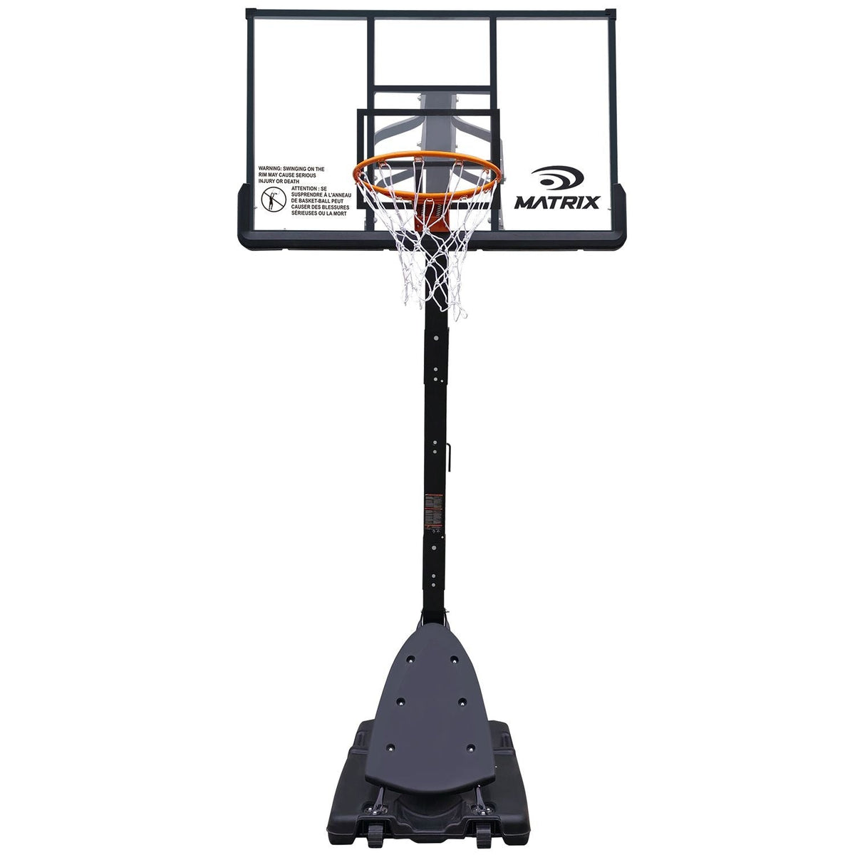 Portable Adjustable Basketball System, 54-in J1J8 - product image 2