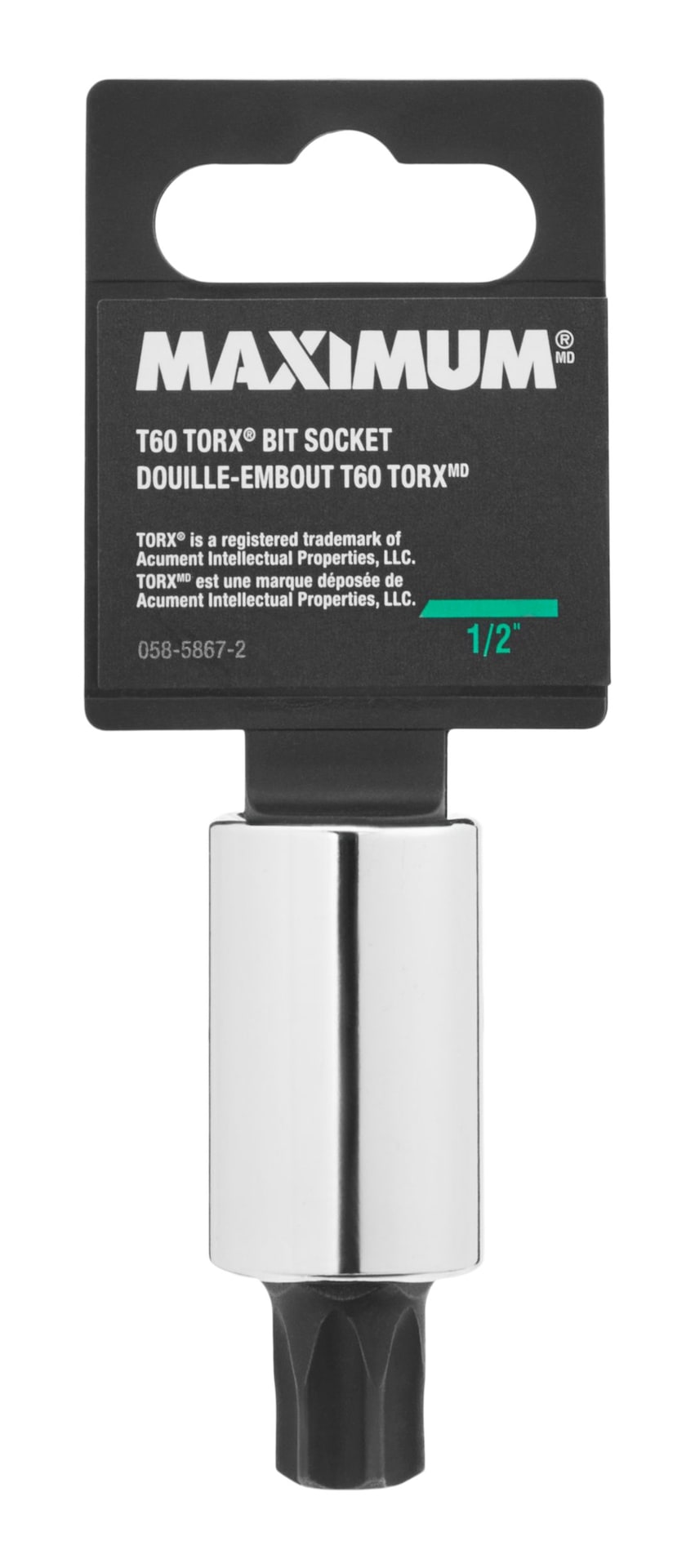1/2" Drive T60 Torx Socket Y3T3 - product image 2