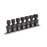 1/2-in Drive Swivel Impact Socket Set, 7-pc, Metric, Cr-Mo R2C4 - product image 1