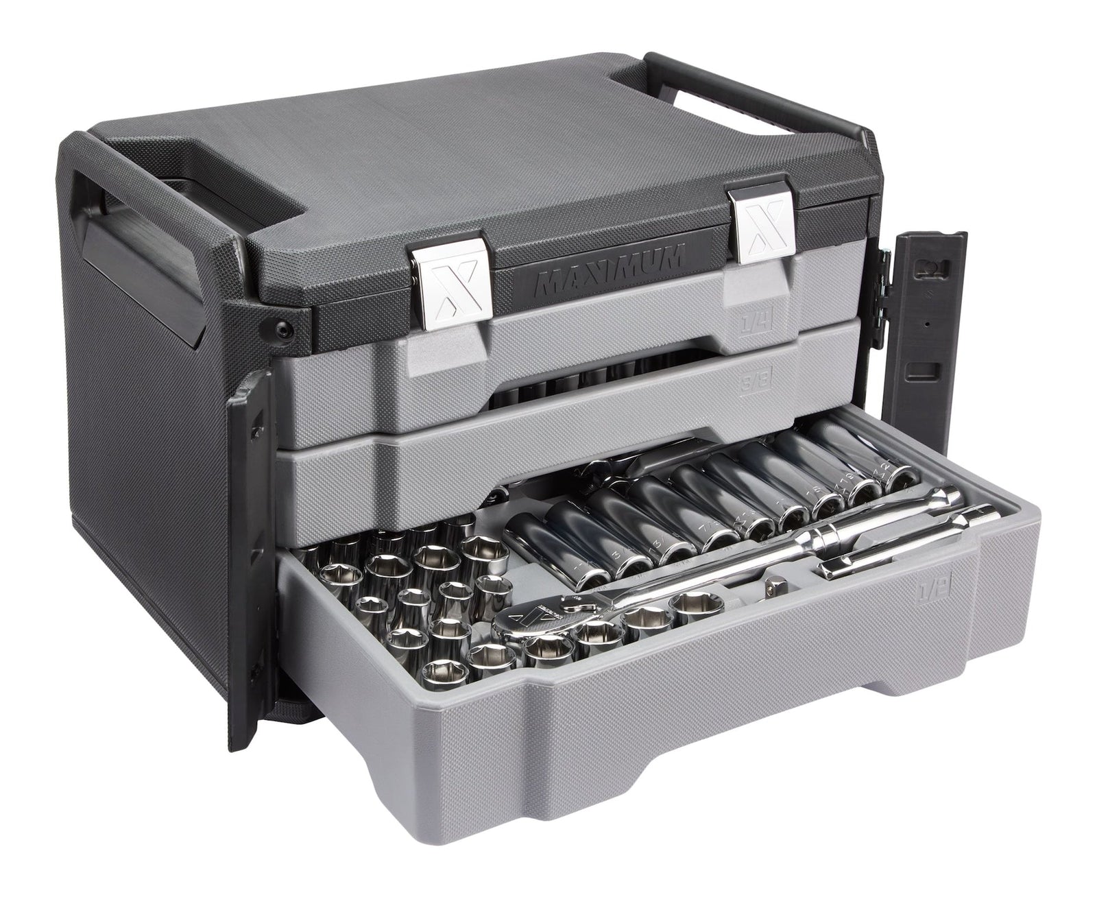263 Piece Socket Set, 3 Drawer Case B9A4 - product image 8