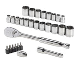 29 Piece 3/8" Drive Metric Socket Set J7C0 - product image 1