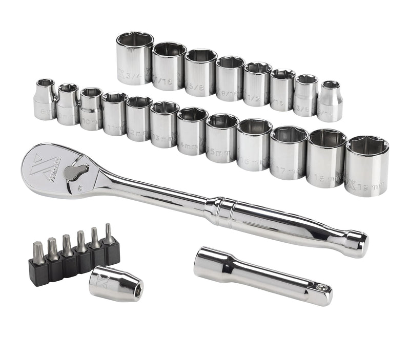 29 Piece 3/8" Drive Metric Socket Set J7C0