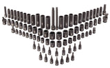 3/8-in & 1/2-in Drive Professional Grade Impact Socket Set, 83-pc, CRMO Y0S0 - product image 7
