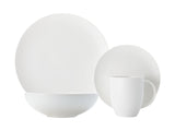& Williams Round Diamond Porcelain Dinnerware Set, Serves 4, 16-pc, White Y9O0 - product image 1